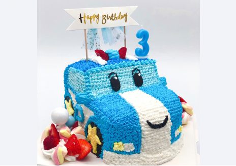 《米詩堤甜點王國》波力3D立體蛋糕P2